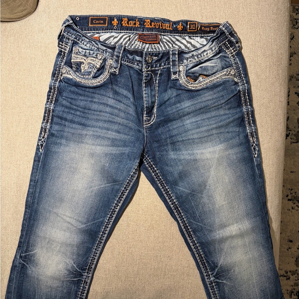 Rock Revival Corin Easy Boot Jeans Size 31
